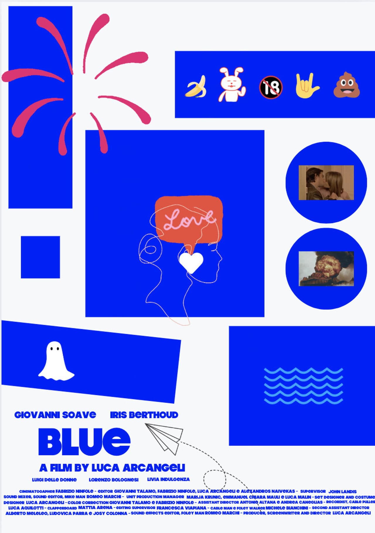 Poster do filme Blue