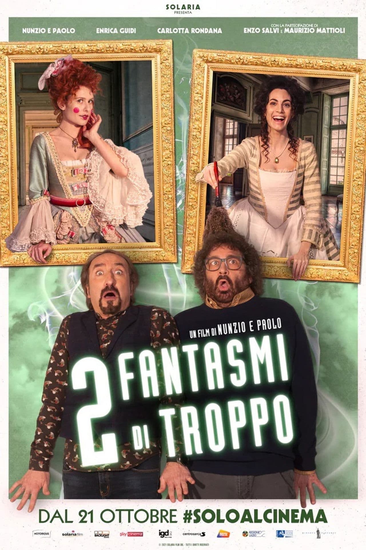 Poster do filme 2 fantasmi di troppo