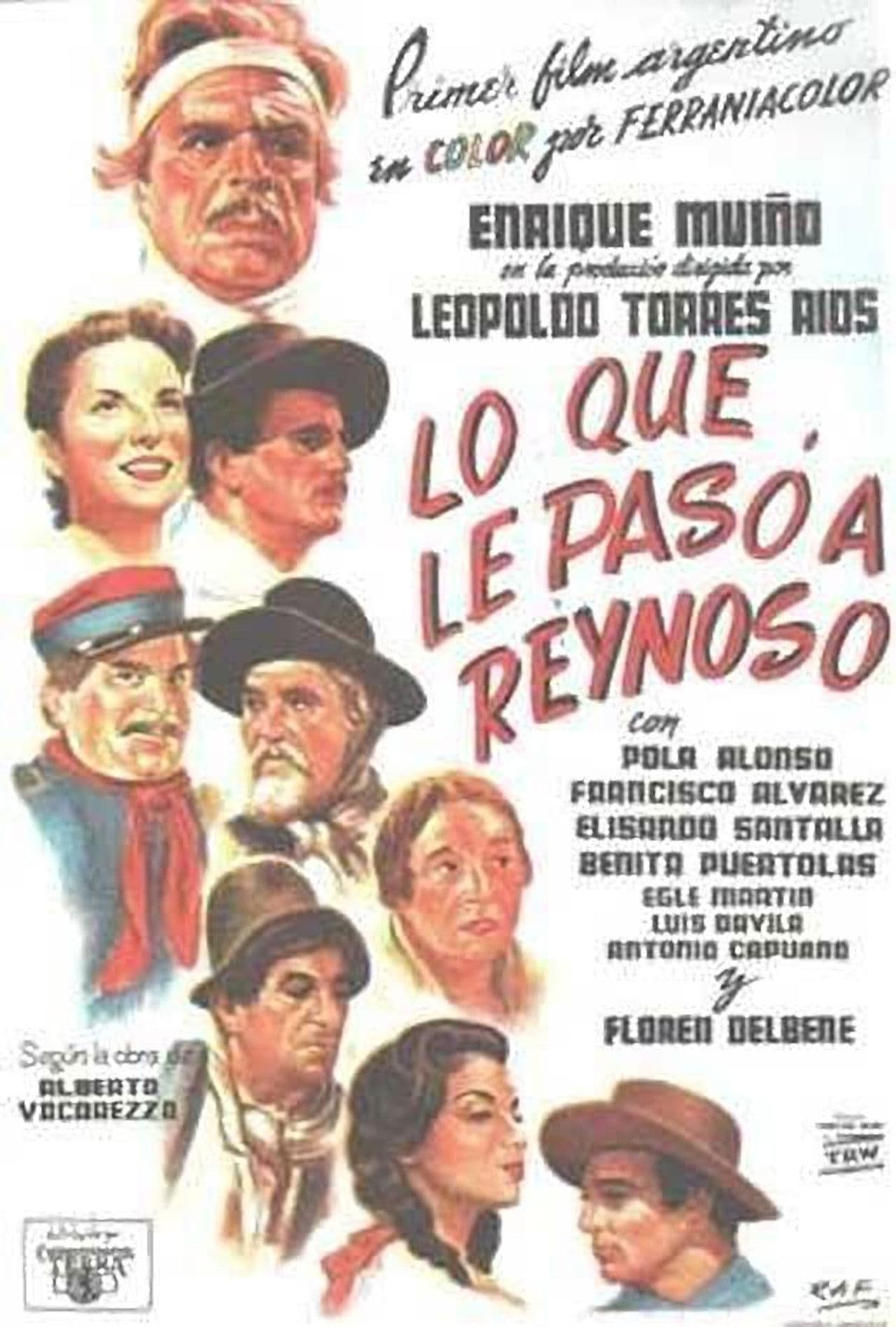 Poster do filme Lo que le pasó a Reynoso