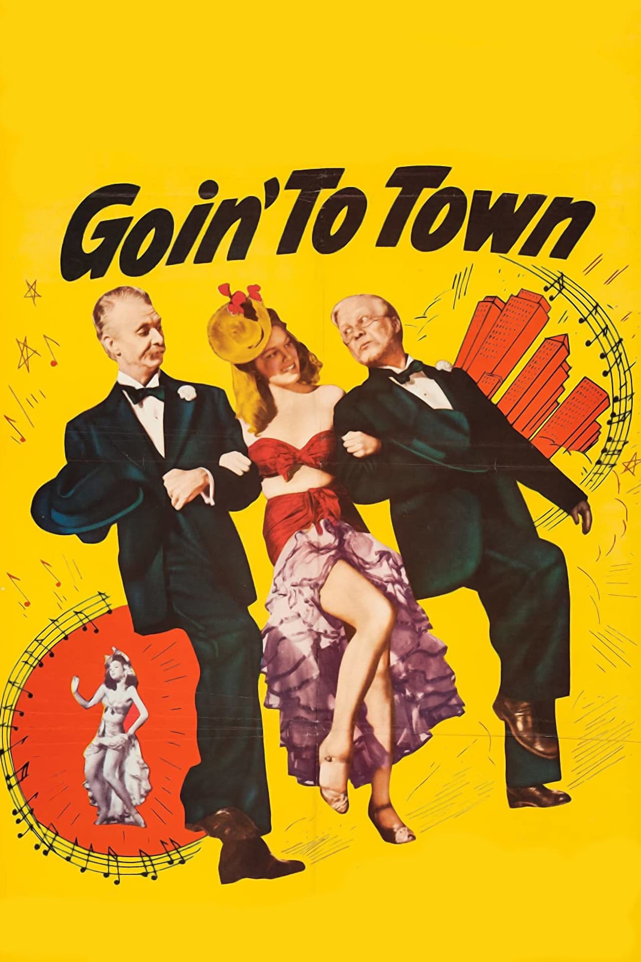 Poster do filme Goin' to Town