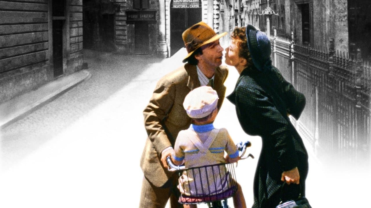 Imagem de fundo do filme A Vida é Bela