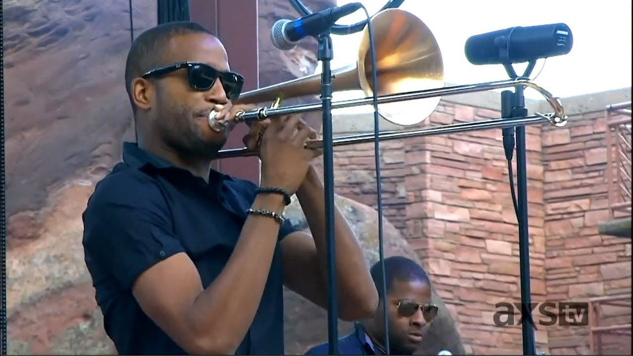 Imagem de fundo do filme Trombone Shorty & Orleans Avenue Live from Red Rocks