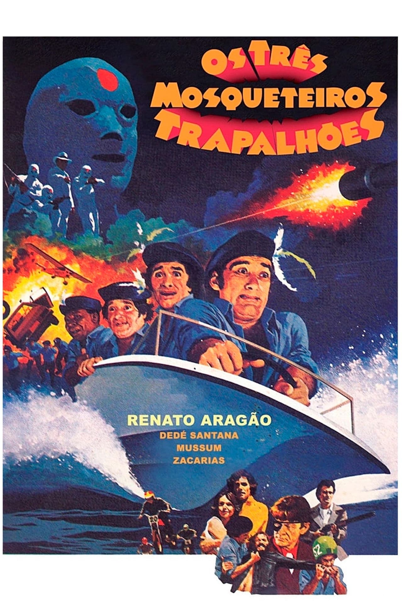 Poster do filme Os Três Mosqueteiros Trapalhões