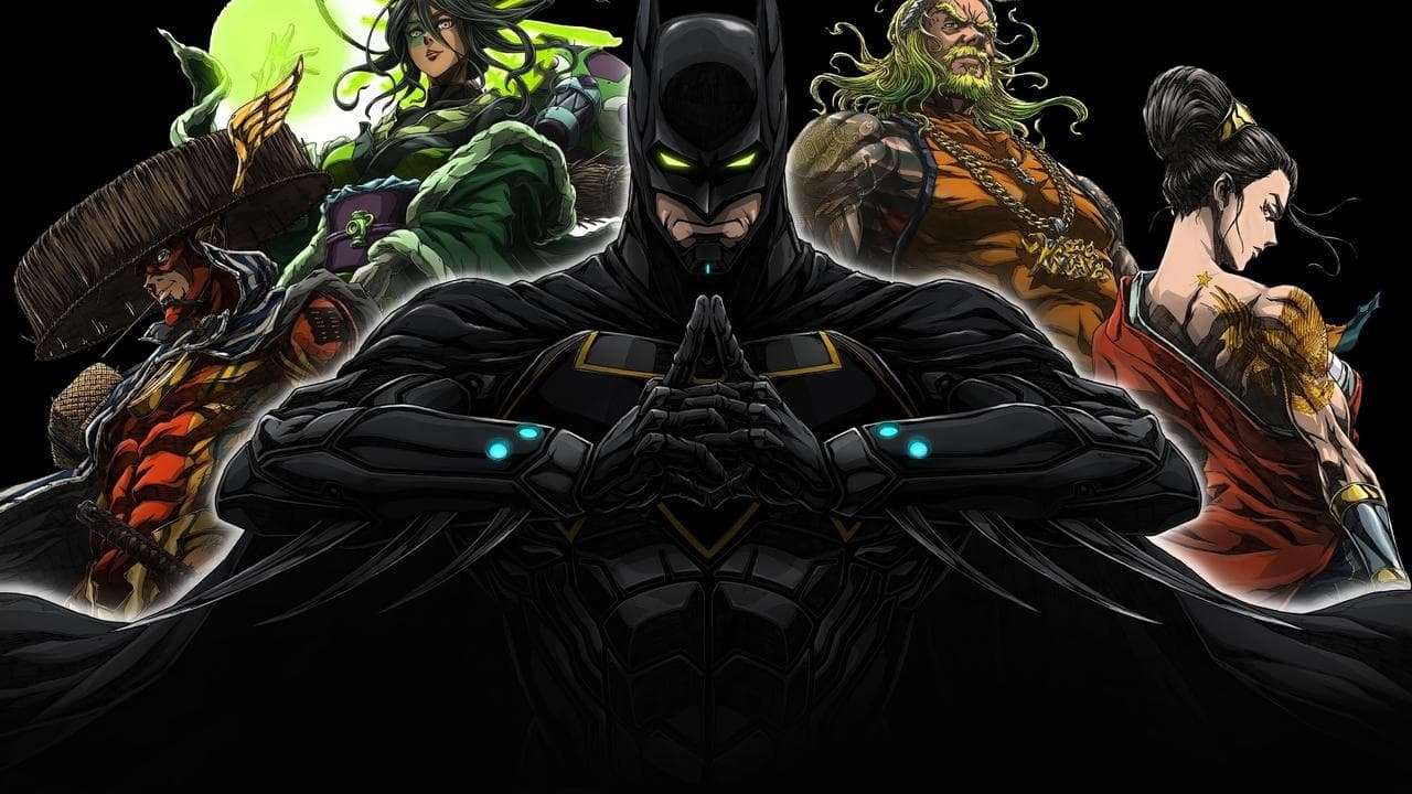 Imagem de fundo do filme Batman Ninja vs. Liga da Yakuza