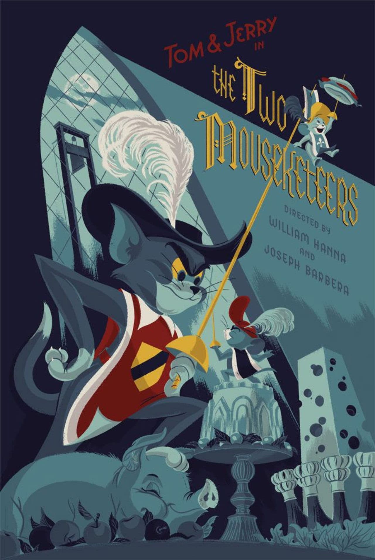Poster do filme The Two Mouseketeers