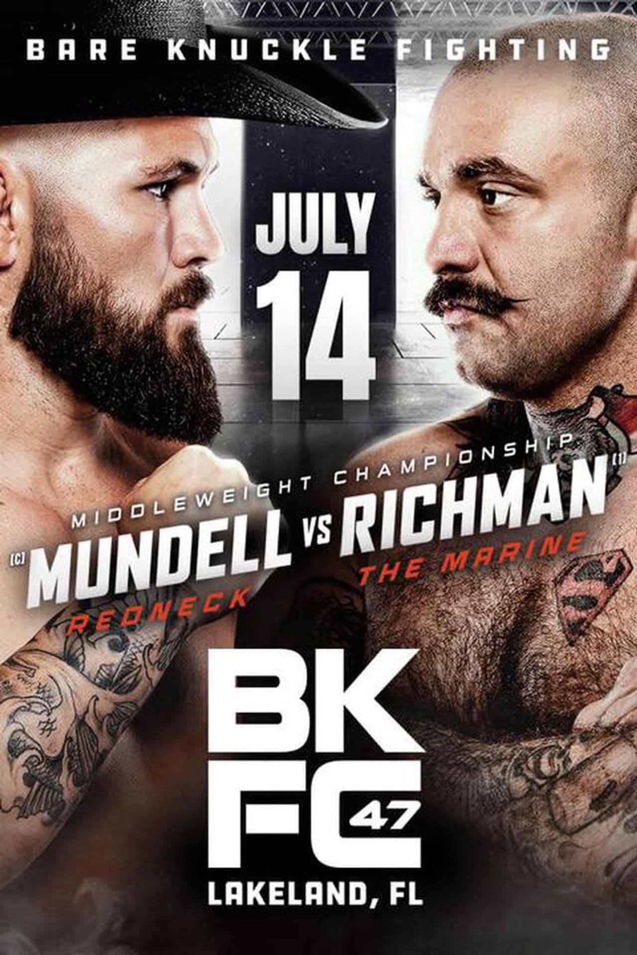 Poster do filme BKFC 47: Mundell vs. Richman