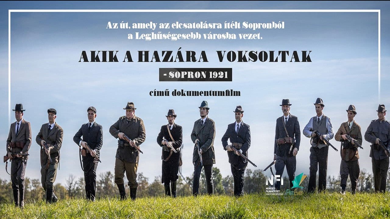 Imagem de fundo do filme Akik a hazára voksoltak - Sopron 1921