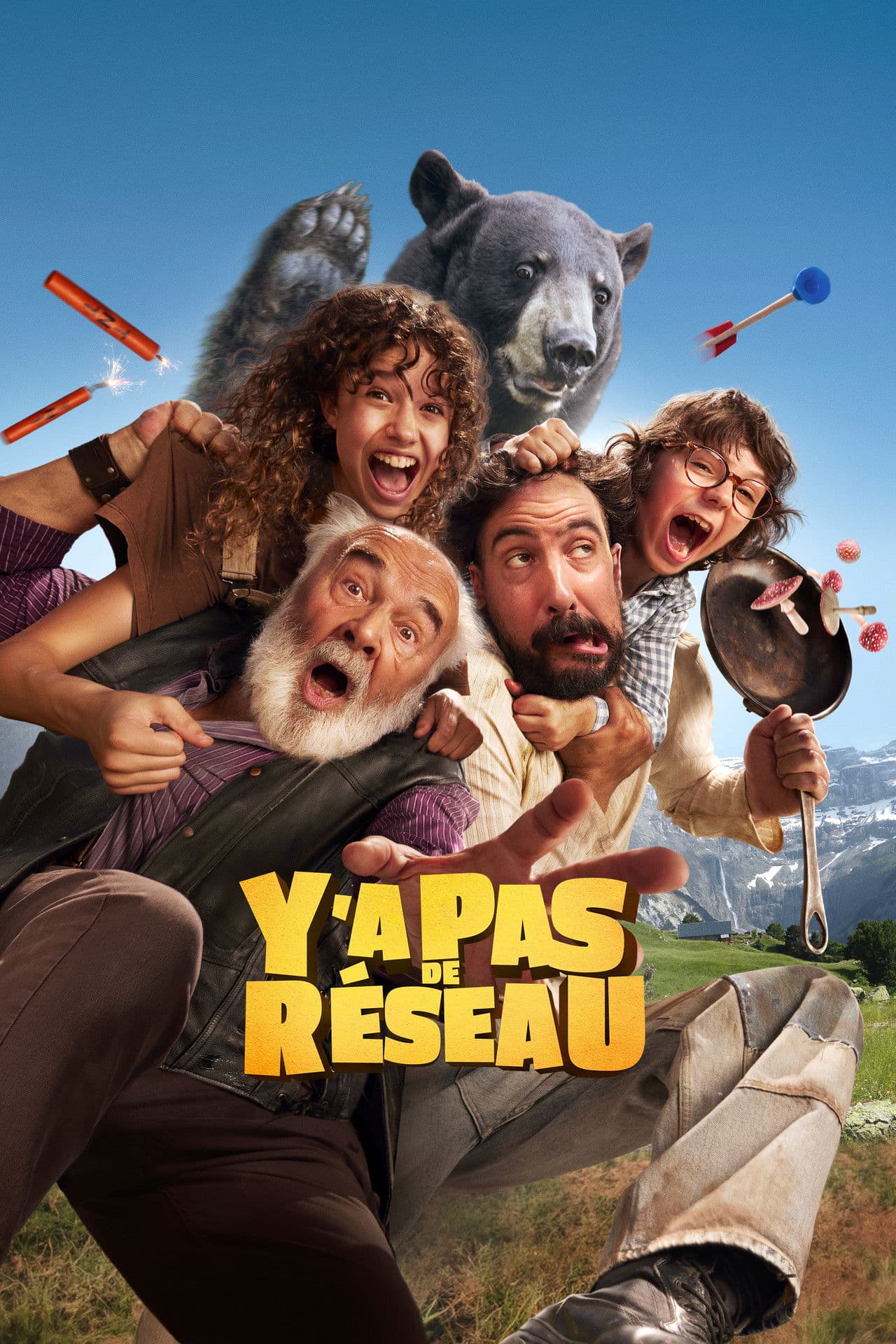 Poster do filme Y'a pas de réseau