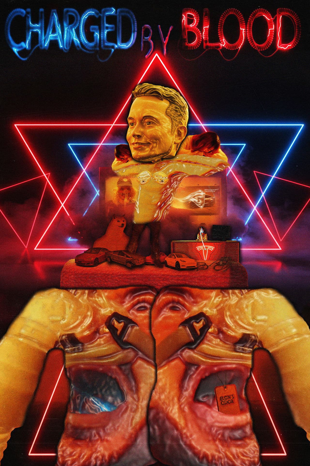 Poster do filme CHARGED BY BLOOD