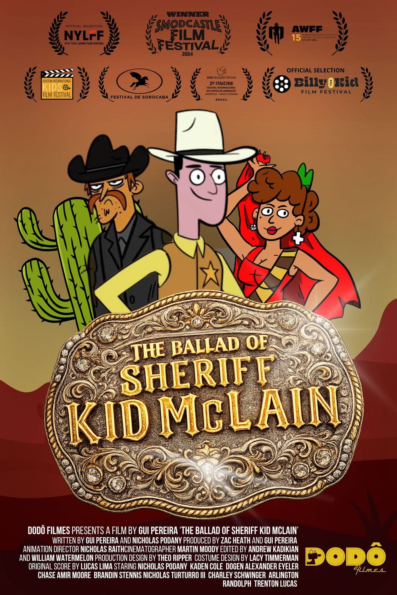 Poster do filme The Ballad of Sheriff Kid McLain