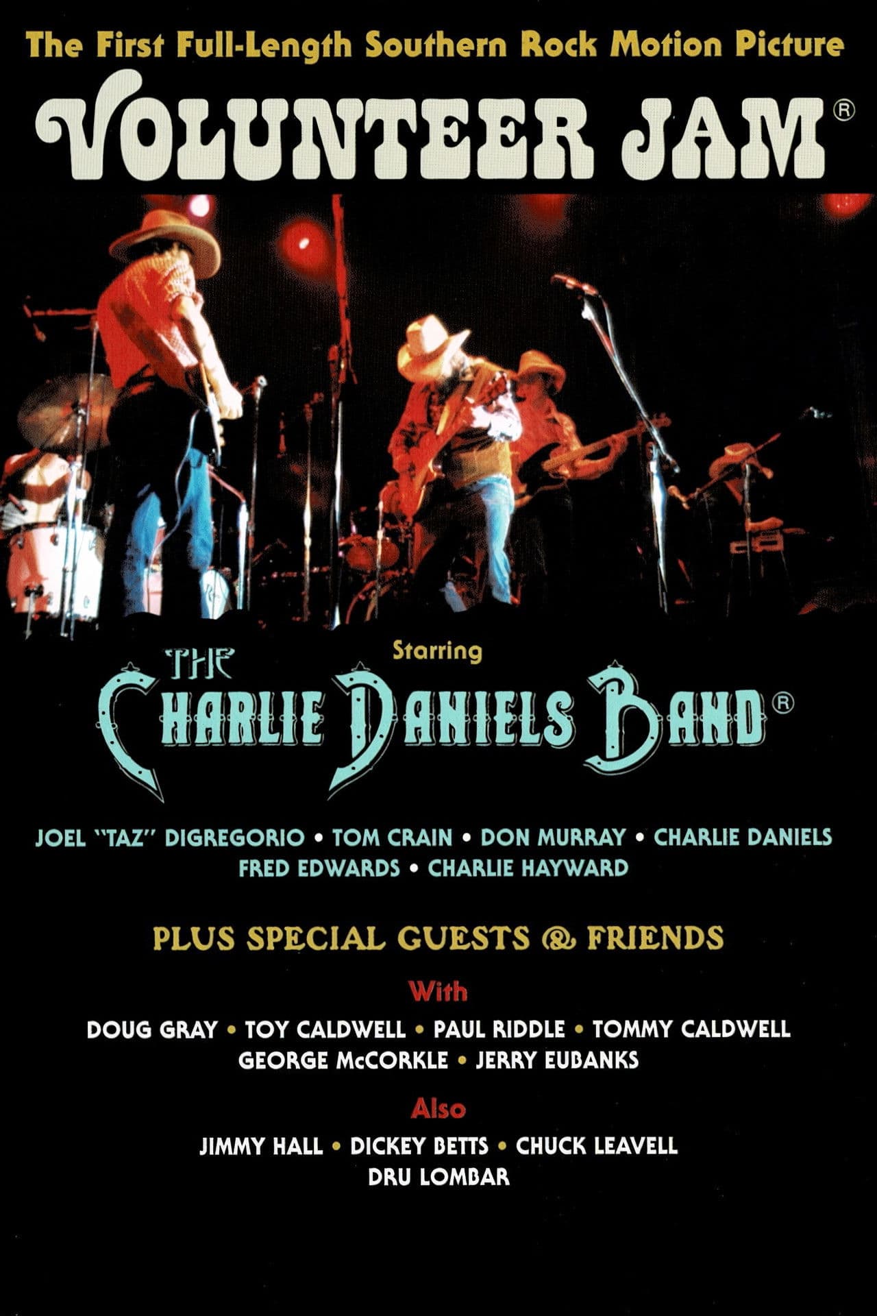 Poster do filme The Charlie Daniels Band:  Volunteer Jam 1975