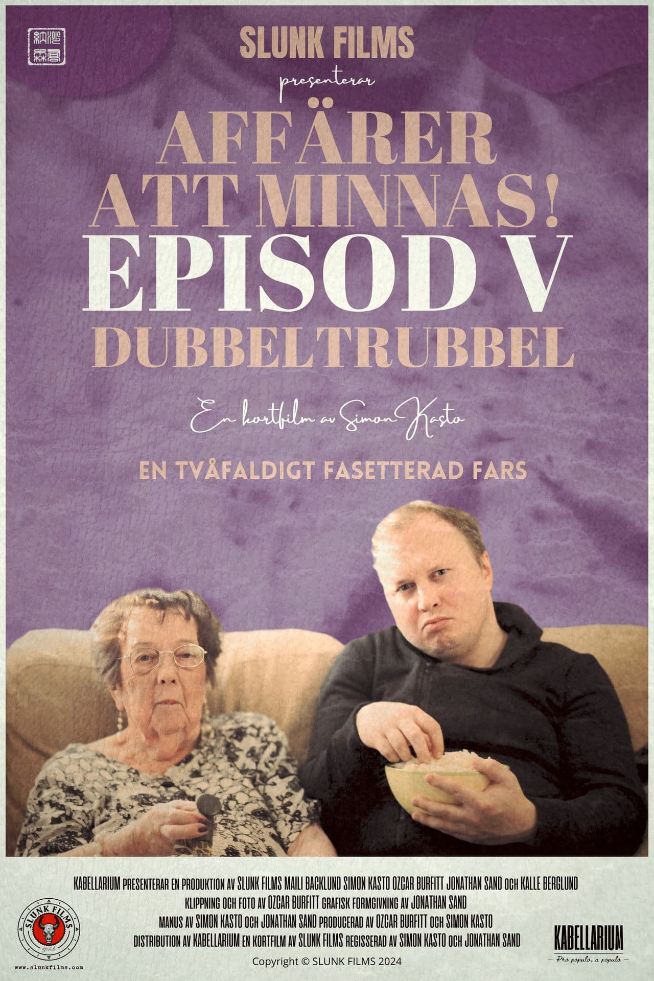 Poster do filme Affärer att minnas! - Episod V: Dubbeltrubbel