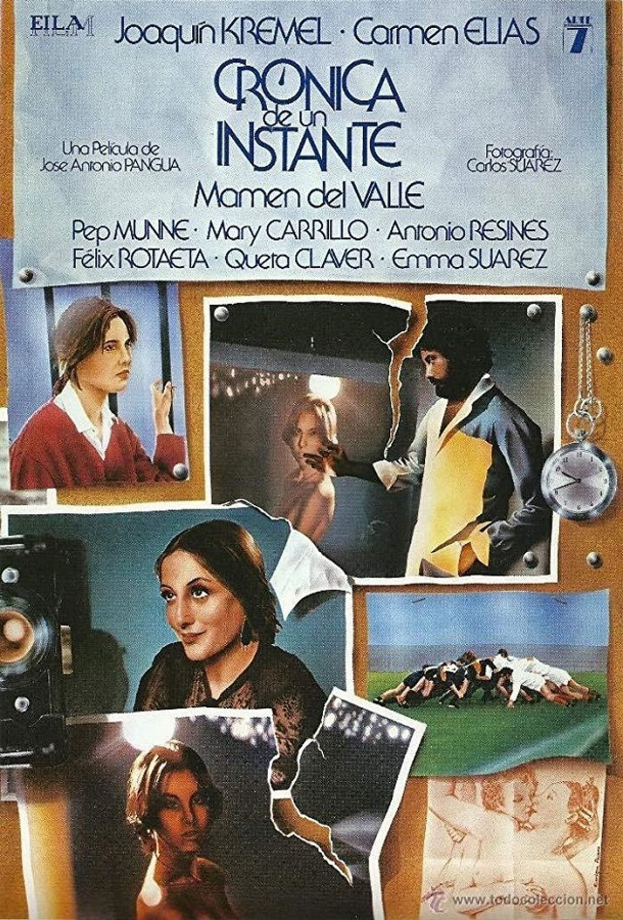 Poster do filme Crónica de un instante